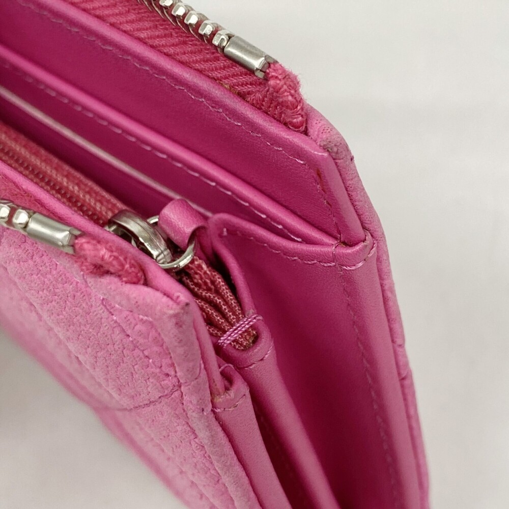 CHANEL Pink Caviar Leather Wallet - Picture 6 of 7